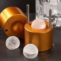 Ice Maker Küre Buz Kalıbı Gold
